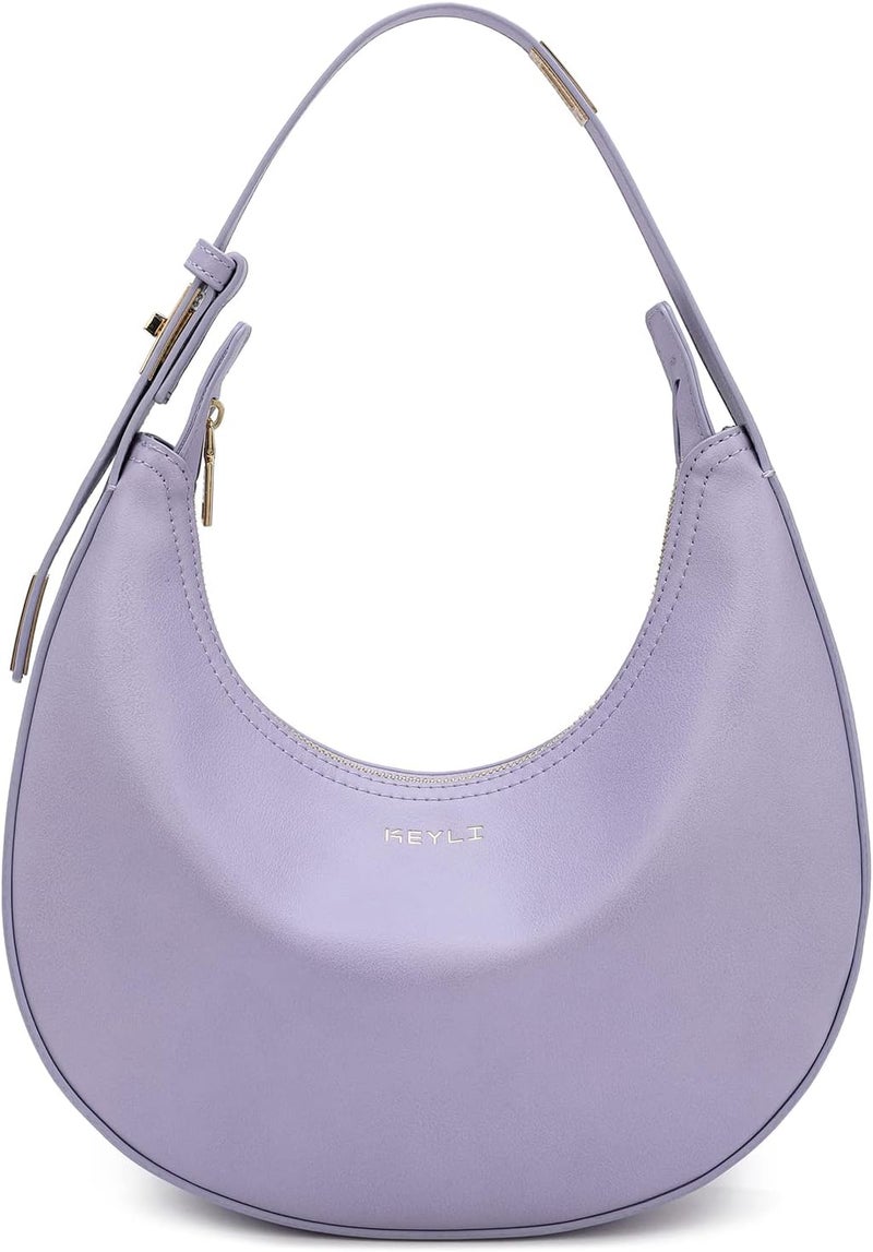 Keyli Shoulder Bag for Women Stylish Casual Clutch Purses for Women 3 Ways Adjust Strap Hobo Handbags with Zip Closure - Image 1